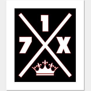 71X King Design T-Shirt #716Movement #71X Posters and Art